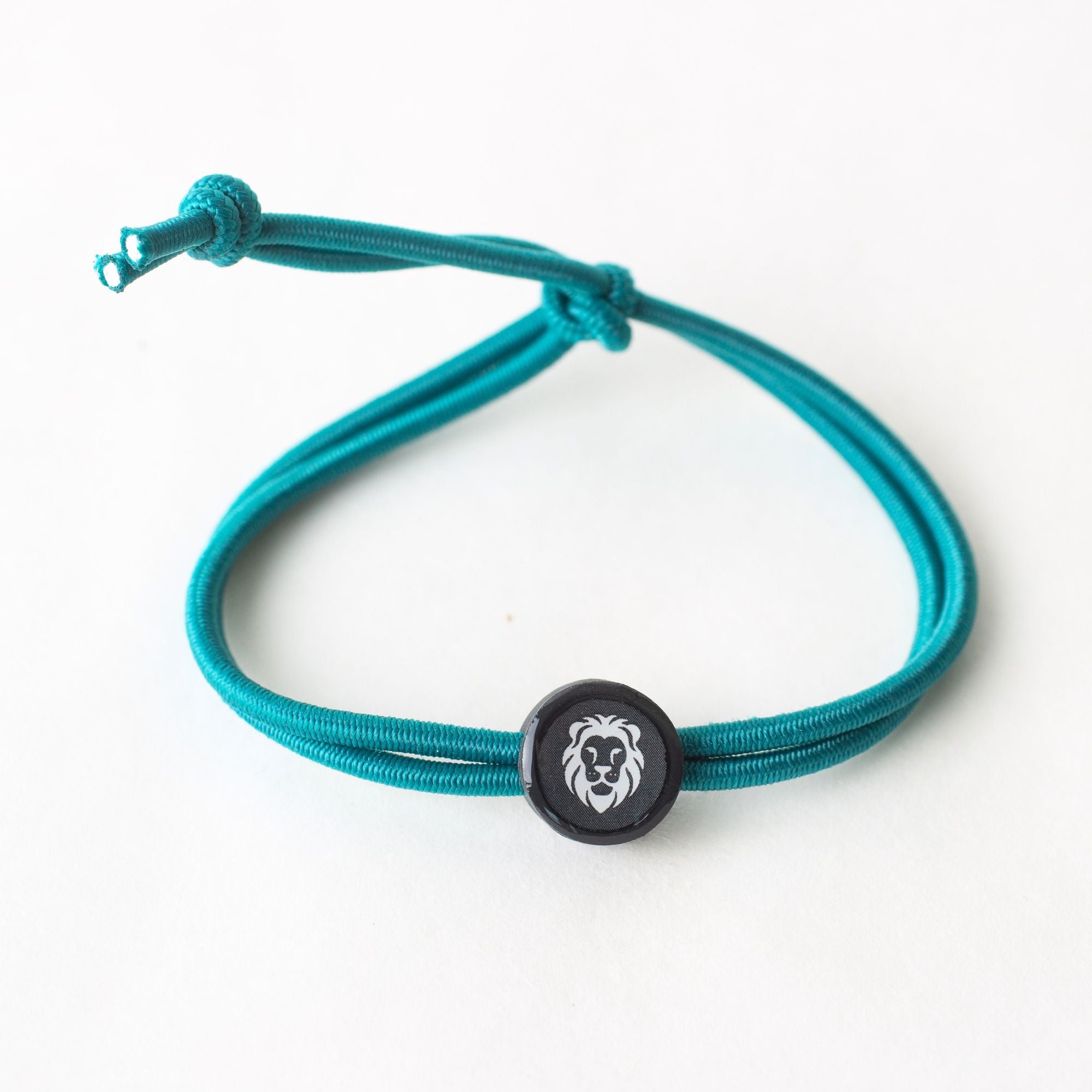 Customizable Beacon bracelet with lion design